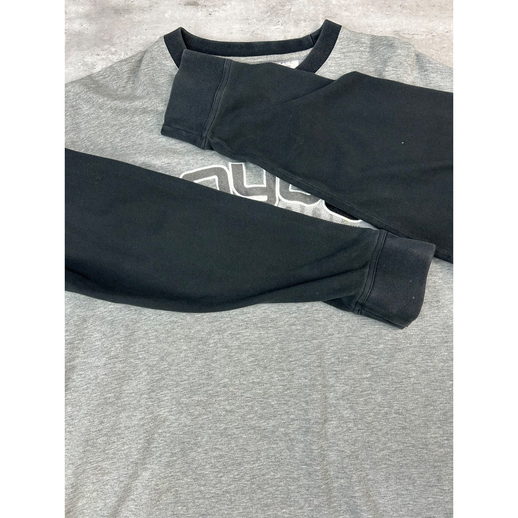 Vintage Y2K Enyce Clothing Company Two Tone Long Sleeve T-Shirt Size XL