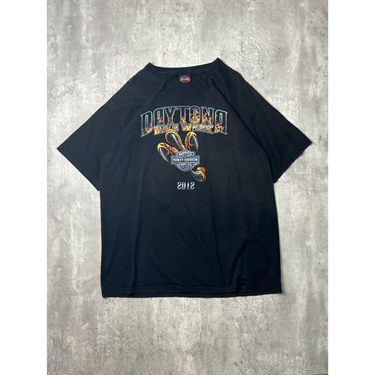 Harley Davidson Daytona Bike Week Eagle Talon Graphic T-shirt Size XL Black