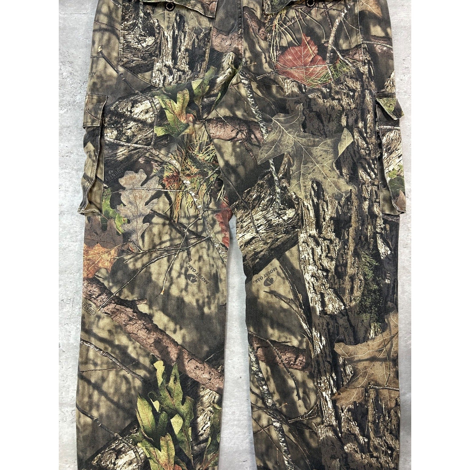 Vintage Mossy Oak Tree Camo Hunting Cargo Pants Size 39