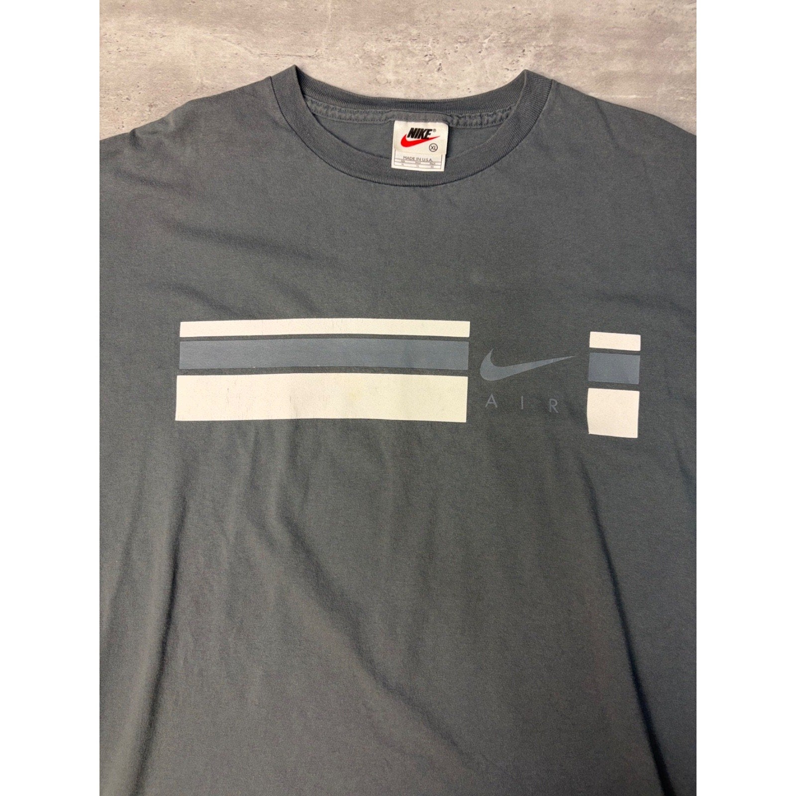 Vintage Nike Air Stripe Graphic Longsleeve T-Shirt Size XL