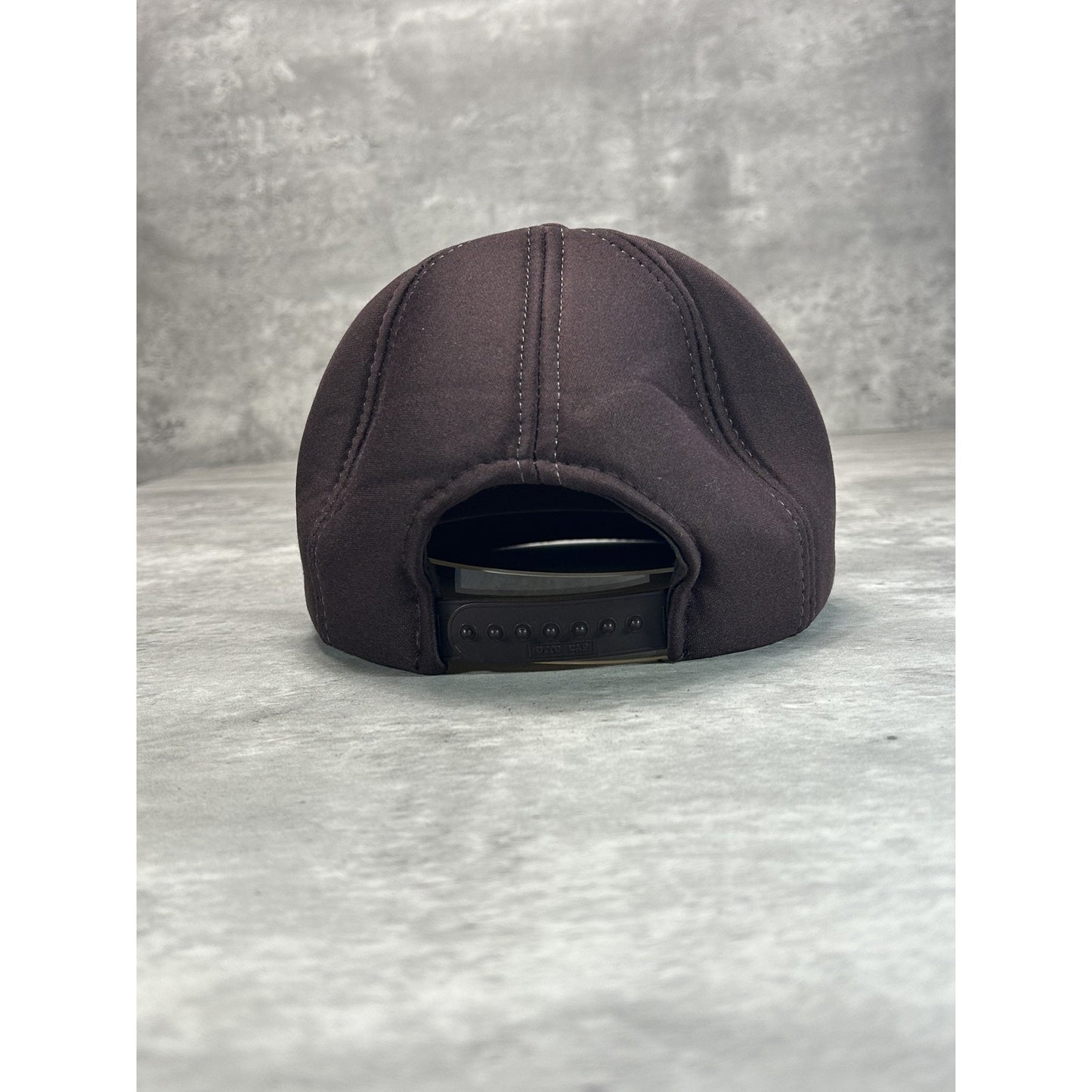 Vintage 80s/90s Classic Blank Foam Two Tone Snapback Hat OSFA White/Brown