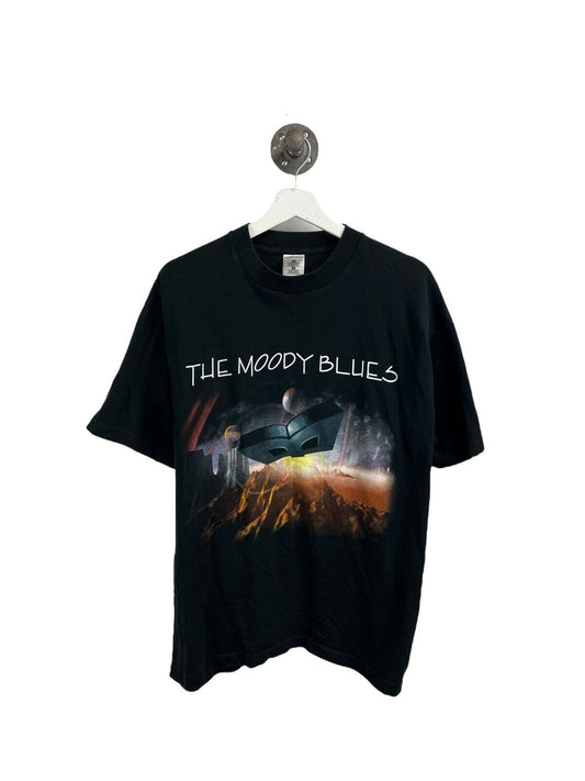 Vintage 1996 The Moody Blues Summer Tour Rock Music Graphic T-Shirt Sz XL 90s