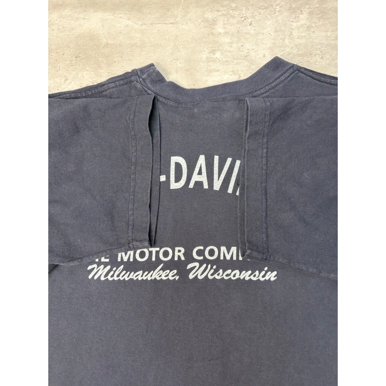 Vintage Harley Davidson Eagle Engine Graphic T-Shirt Size Large