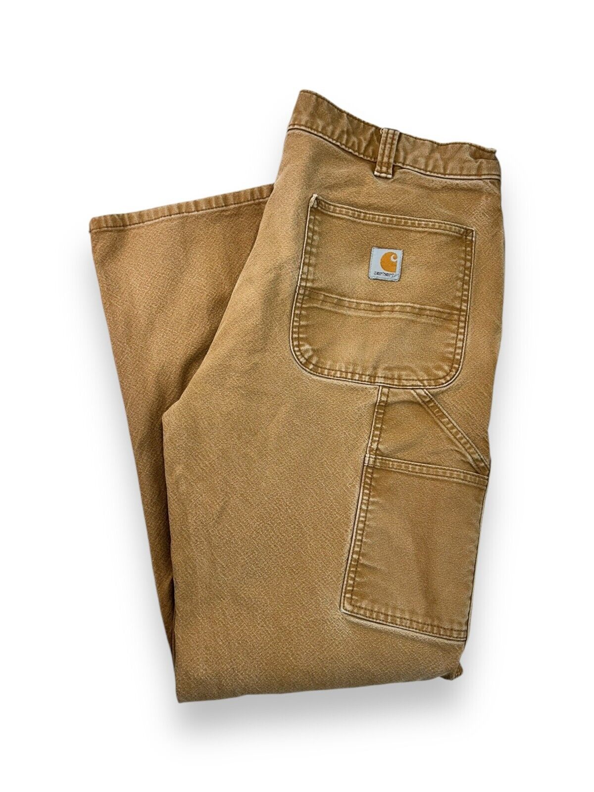 Carhartt Relaxed Fit Canvas Workwear Carpenter Pants Size 36W