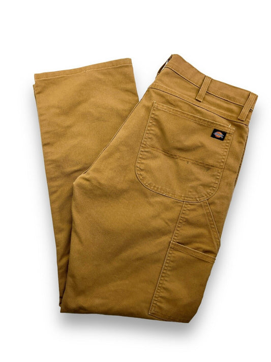 Dickies Flex Canvas Workwear Carpenter Pants Size 37 Beige