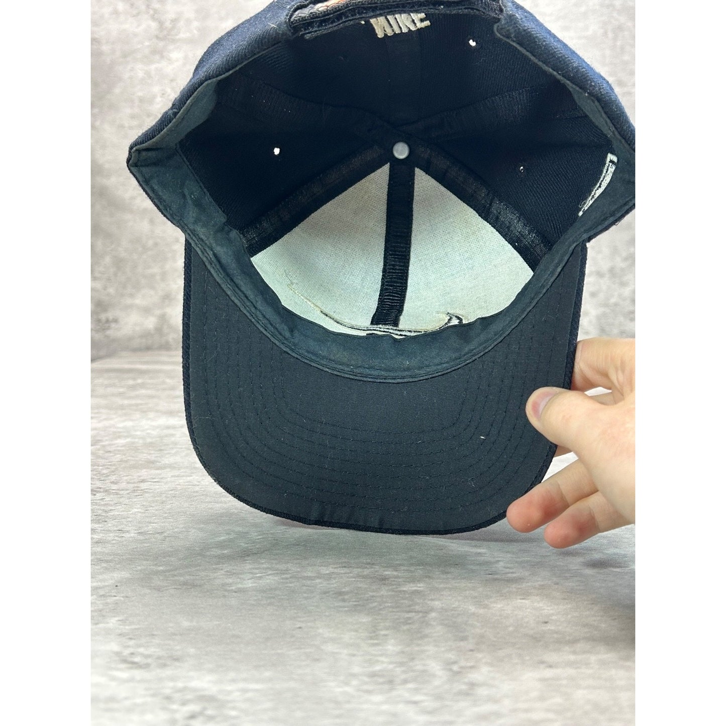 Vintage Nike Embroidered Swoosh Strapback Hat OSFA