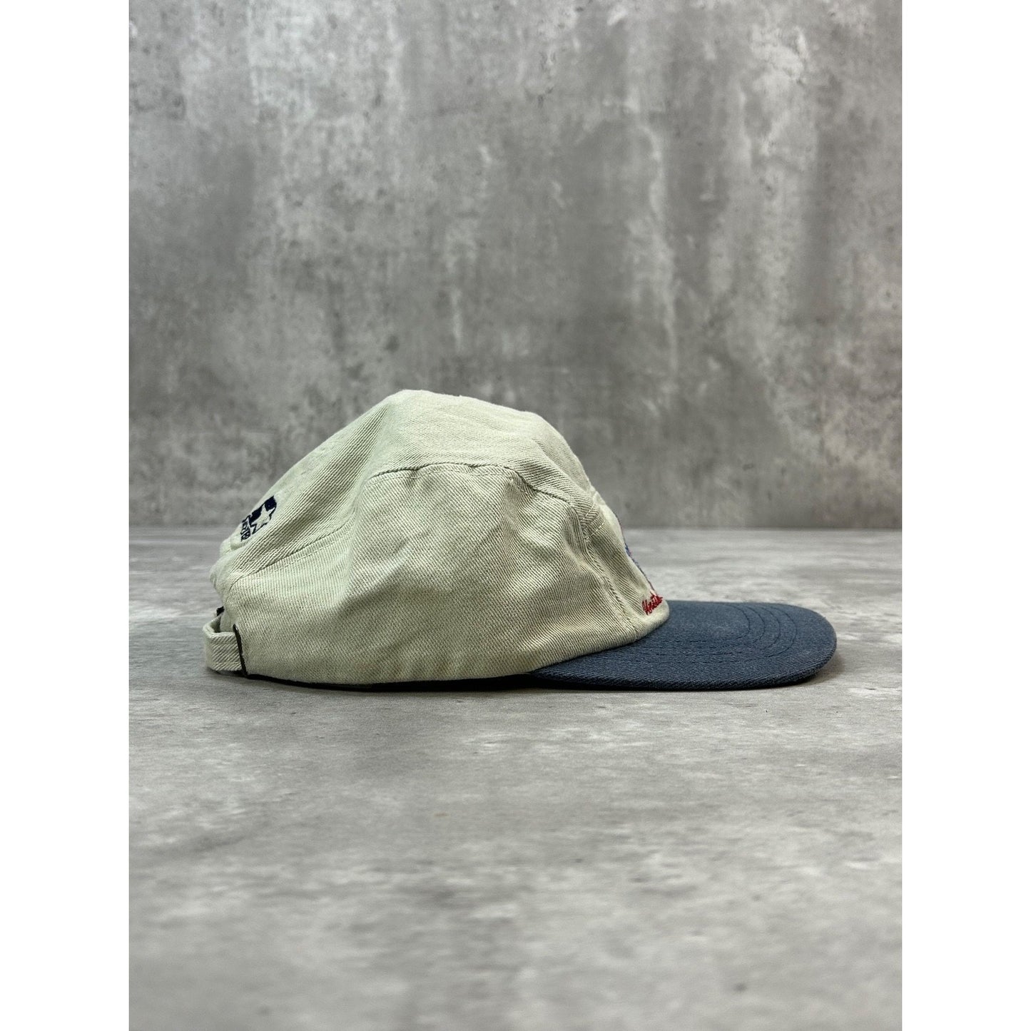 Vintage 90s Team USA Olympics Embroidered Logo Five Panel Strapback Hat OSFA