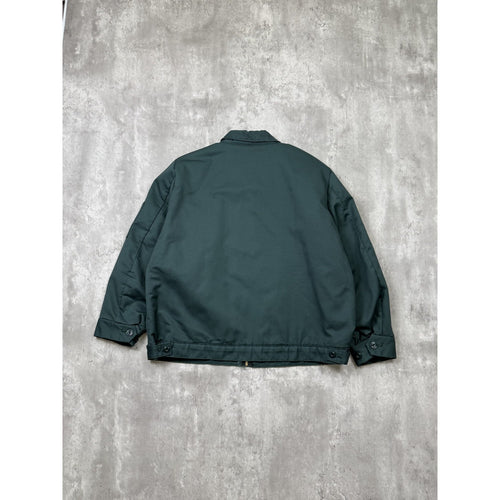 Vintage 1970s/80s Quilted Lined Green Workwear Jacket Size XL