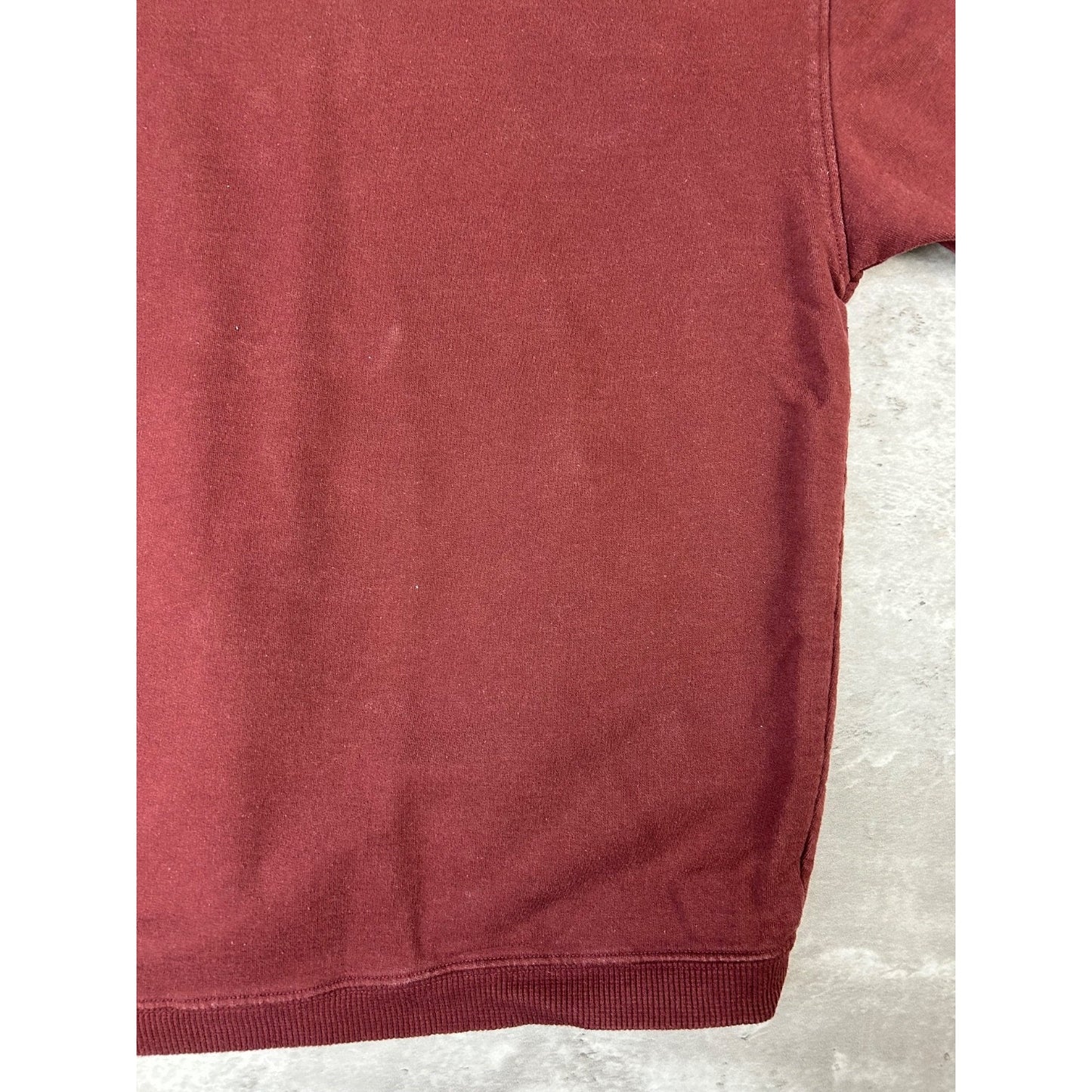 Vintage 90s BUM Equipment Embroidered Spellout Crewneck Sweatshirt Size Large