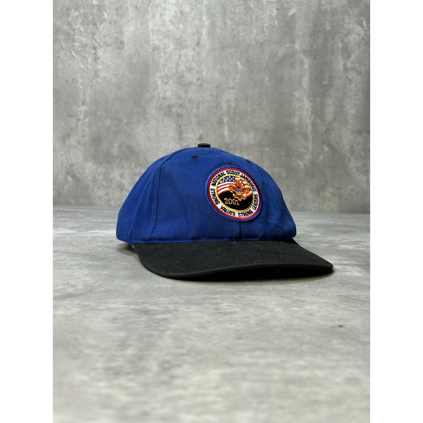 Vintage 2001 National Scouts Jamboree Embroidered Logo Strapback Hat OSFA