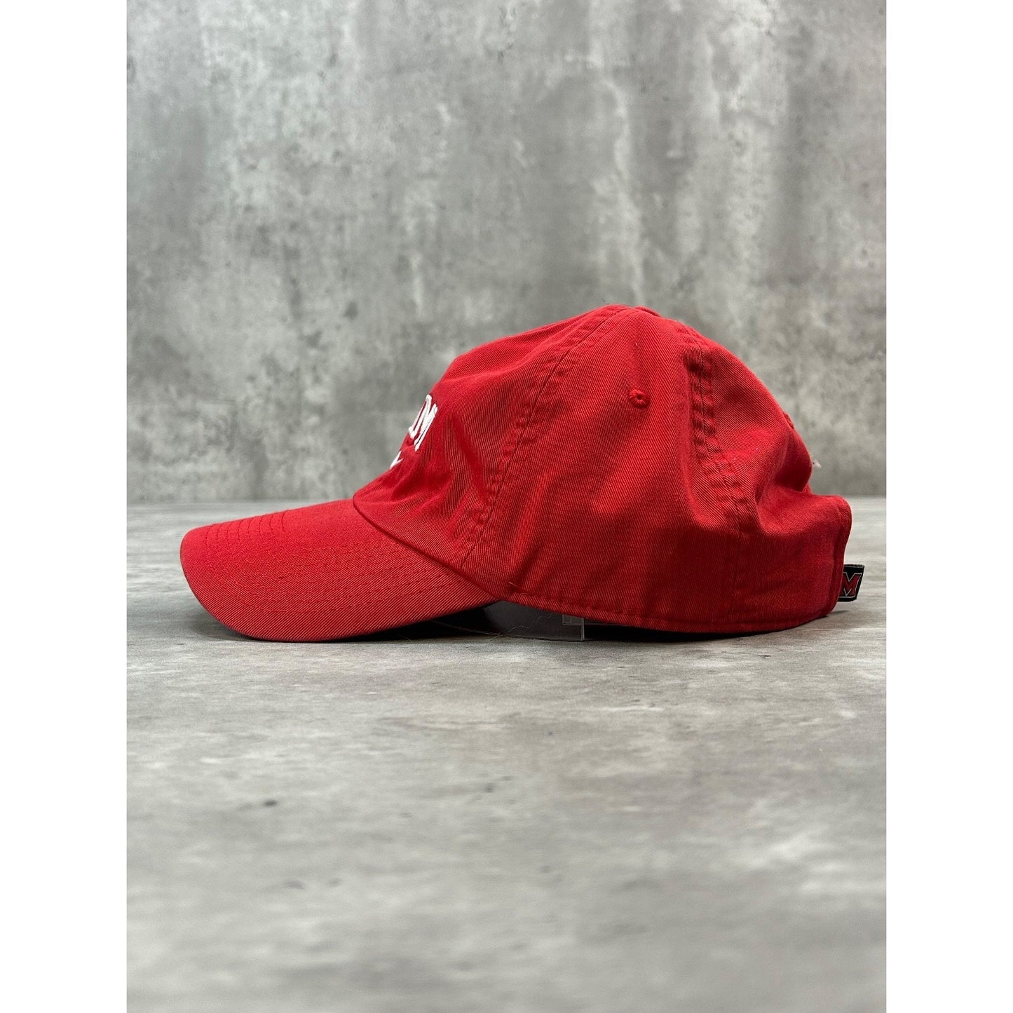 Vintage Miami Ohio NCAA Nike Embroidered Swoosh Spellout Strapback Hat OSFA