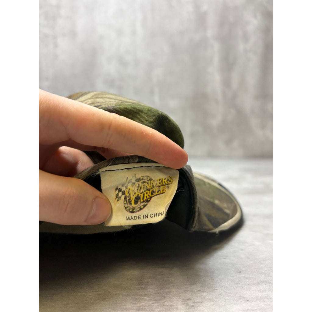 Vintage Jeff Gordon #24 Dupont Nascar Racing Tree Camo Strapback Hat OSFA