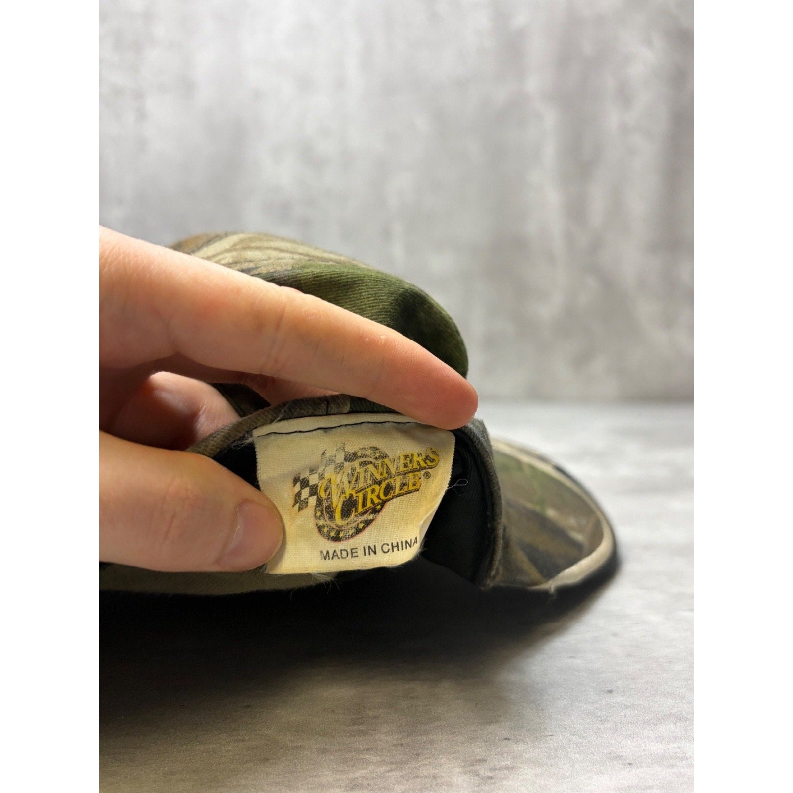 Vintage Jeff Gordon #24 Dupont Nascar Racing Tree Camo Strapback Hat OSFA