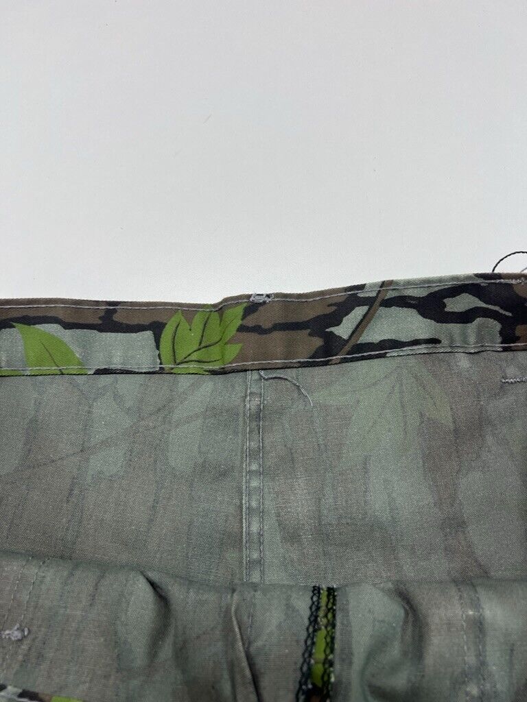 Vintage 90s Tree Bark Camo Hunting Style Cargo Pants Size Large