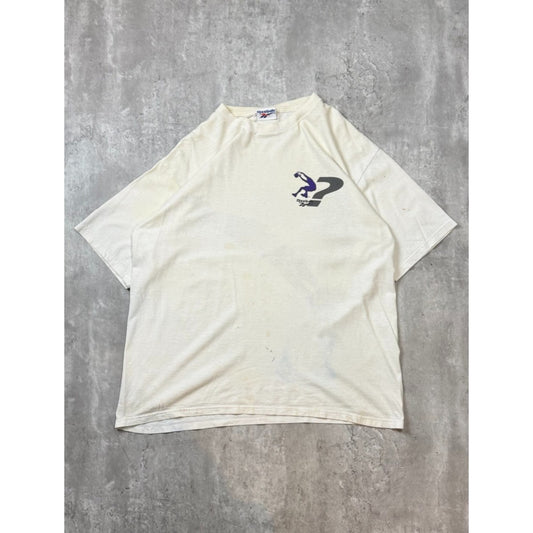 Vintage 90s Reebok Shaquille O'Neal Basketball Player Graphic T-Shirt Size XL