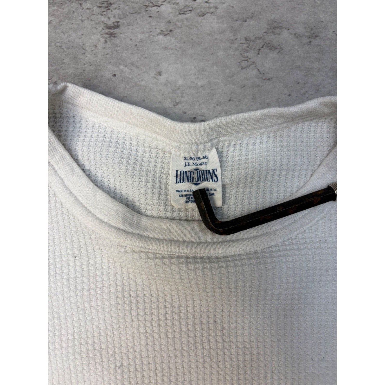 Vintage 90s Long Johns Thermal Long Sleeve T-Shirt Size XL