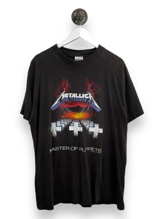 Vintage 1994 Metallica Master Of Puppets Metal Music Album Promo T-Shirt Size XL