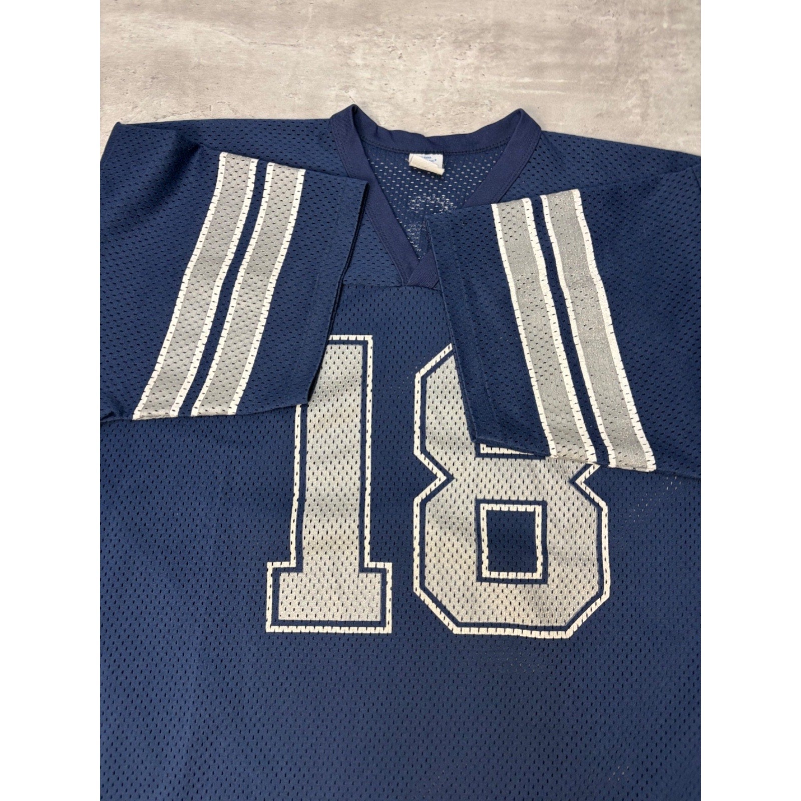 Vintage 90s Bernie Kosar #18 Dallas Cowboys NFL Football Jersey Size 2XL