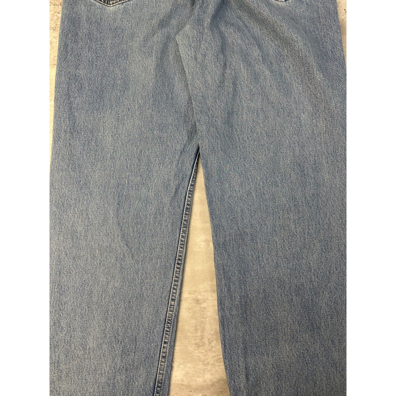 Vintage 90s Levis 550 Red Tab Light Wash Denim Pants Size 36