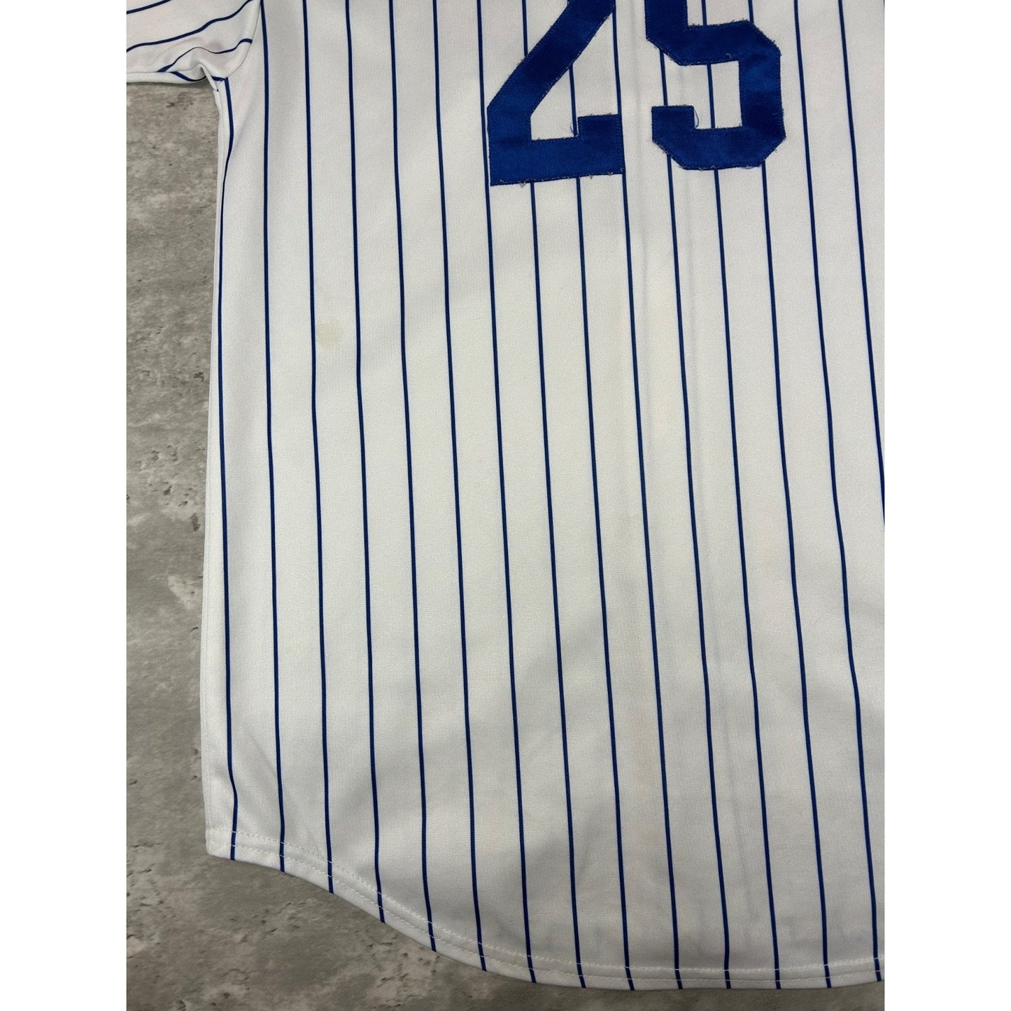 Vintage Derrek Lee #25 Chicago Cubs MLB Stitched Majestic Baseball Jersey Medium