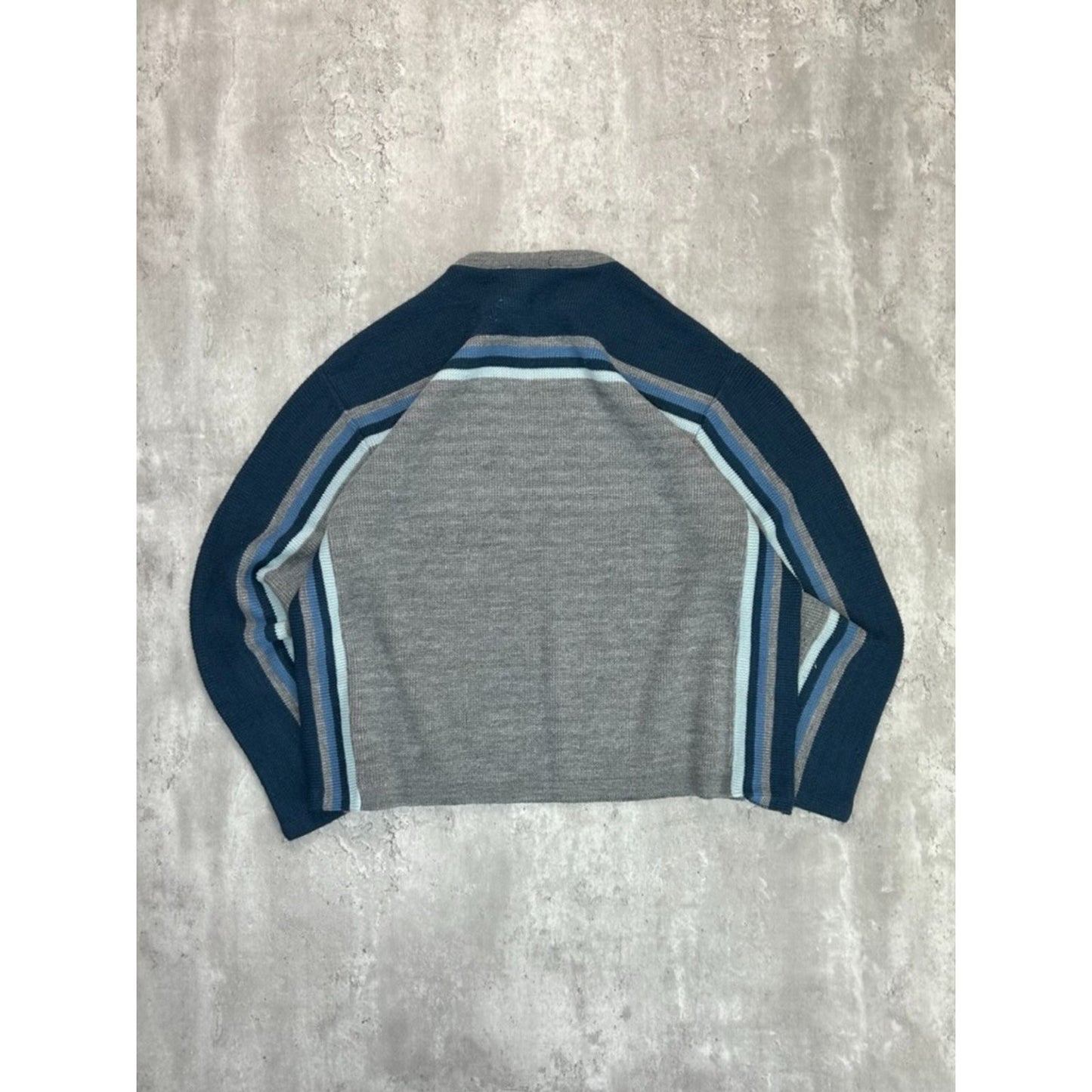 Vintage 90s O'Neill Embroidered Logo Striped Pullover Knit Sweater Size Large