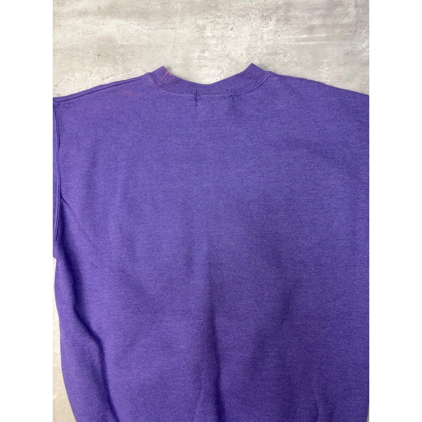 Vintage 90s Western Mustangs NCAA Embroidered Spellout Sweatshirt Size Medium