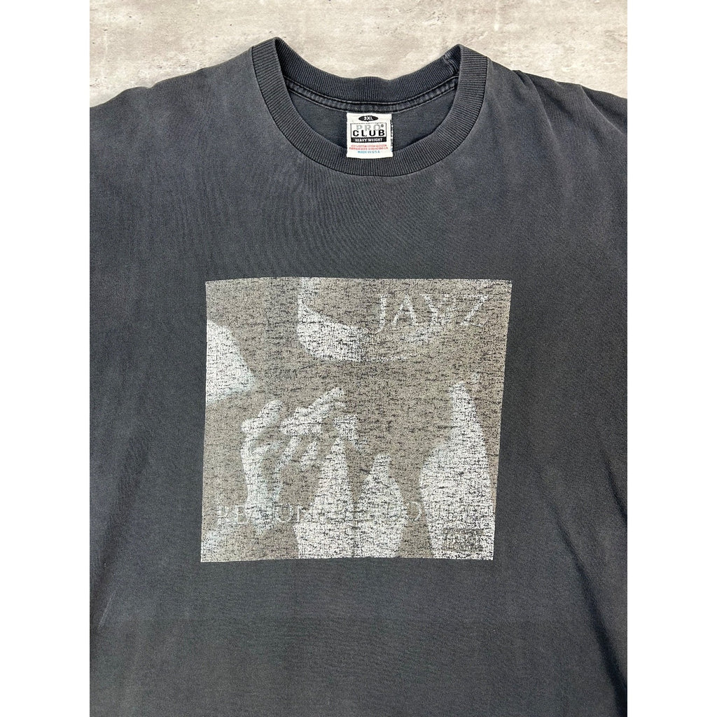 Vintage 90s Jay-Z Reasonable Doubt Rap Album Promo Graphic T-Shirt Size 3XL