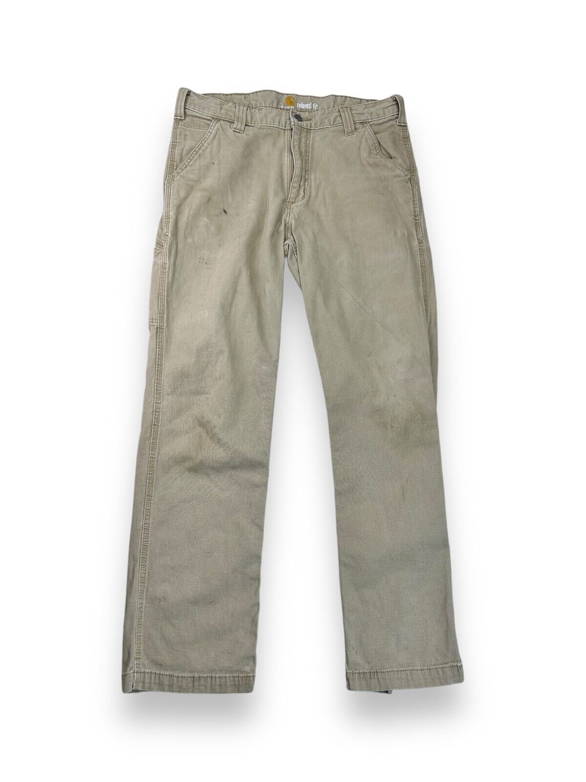 Carhartt Relaxed Fit Canvas Workwear 5 Pocket Pants Size 34W