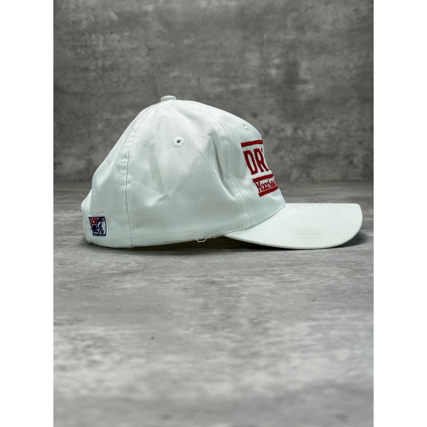 Vintage 90s Moorhead State Dragons NCAA Embroidered Spellout Snapback Hat OSFA