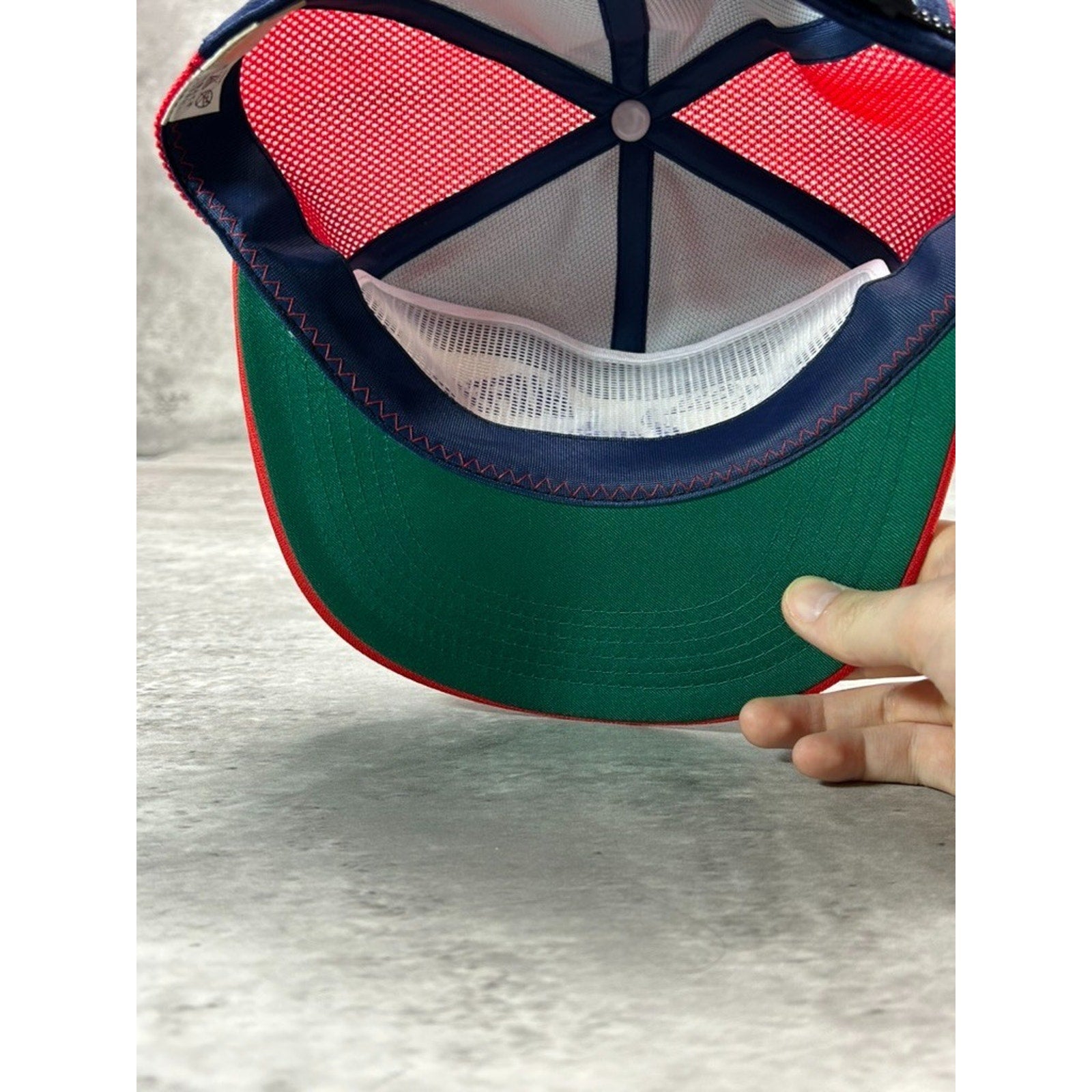 Vintage 80s/90s Kintetsu Buffaloes NPB Embroidered Spellout Strapback Hat OSFA