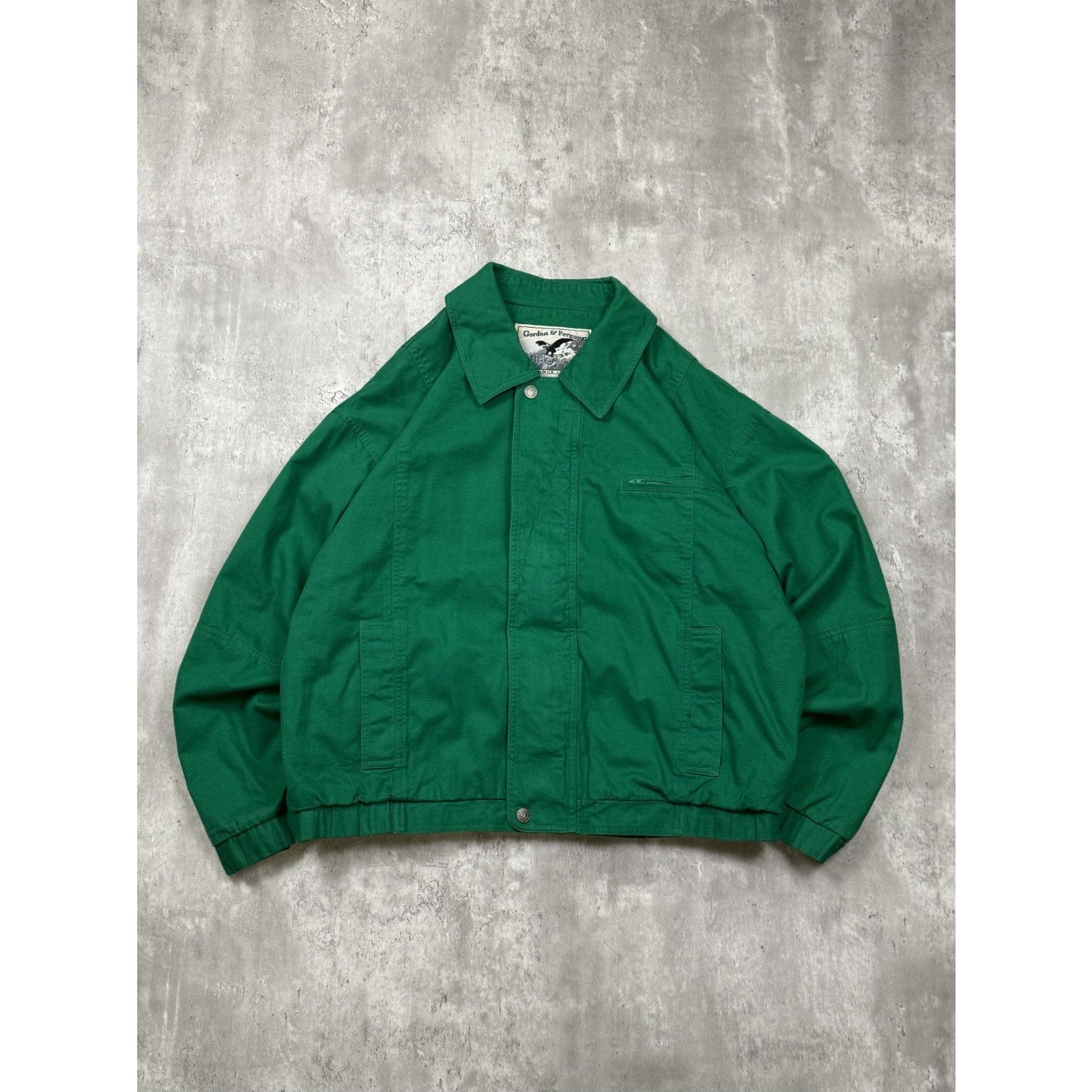 Vintage Gordon & Ferguson Collared Bomber Jacket Size Large