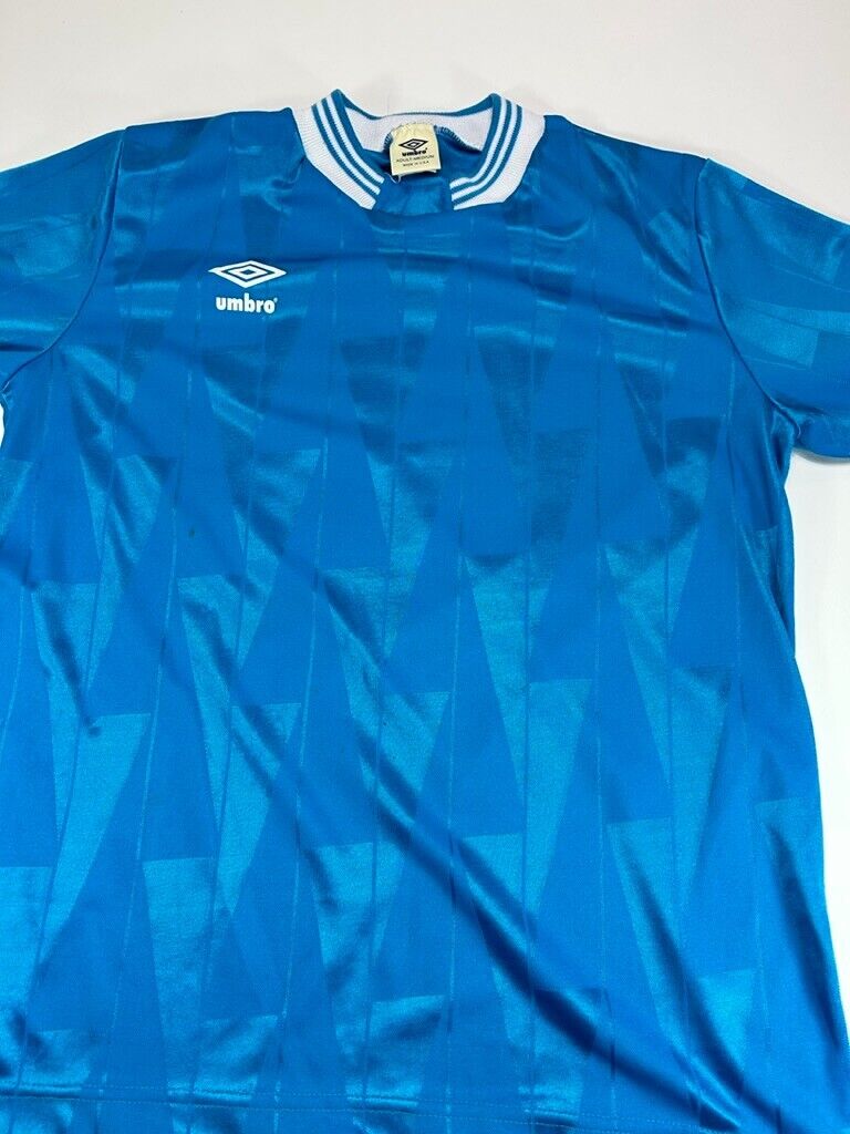 Vintage 90s Umbro #2 Football Soccer Jersey Size Medium Made In USA