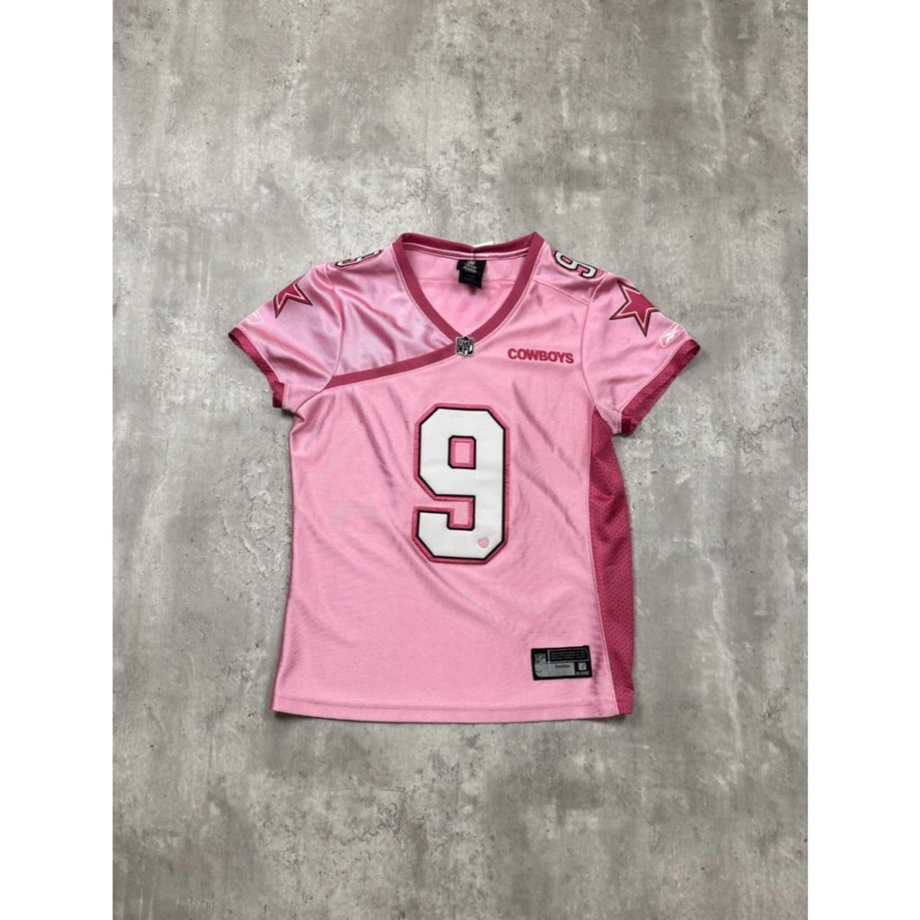 Vintage Womens Tony Romo #9 Dallas Cowboys NFL Valentines Jersey Size Medium