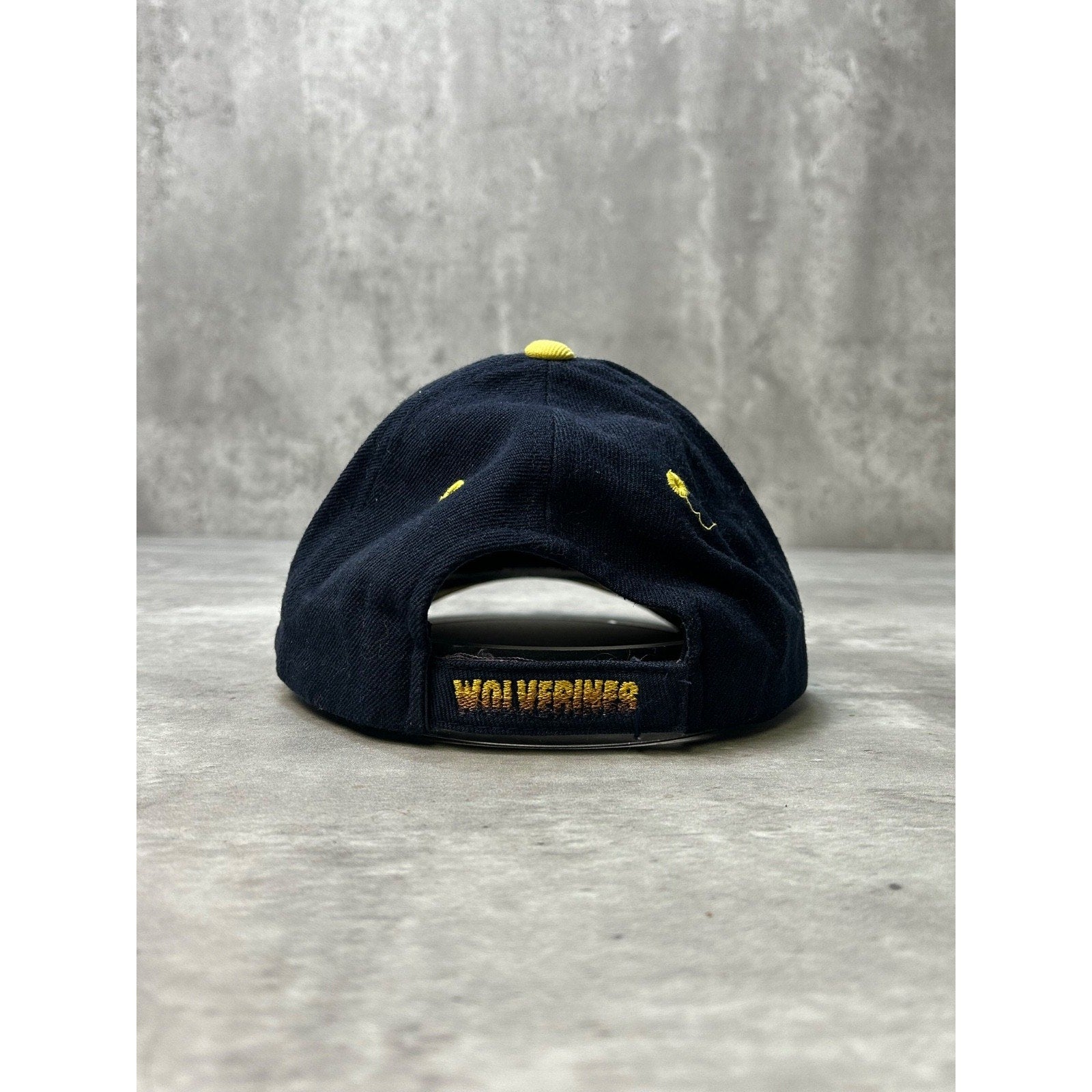 Vintage Michigan Wolverines NCAA Embroidered Logo Strapback Hat OSFA