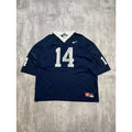 Vintage 90s Penn State Nittany Lions #14 NCAA Nike Football Jersey Size 2XL