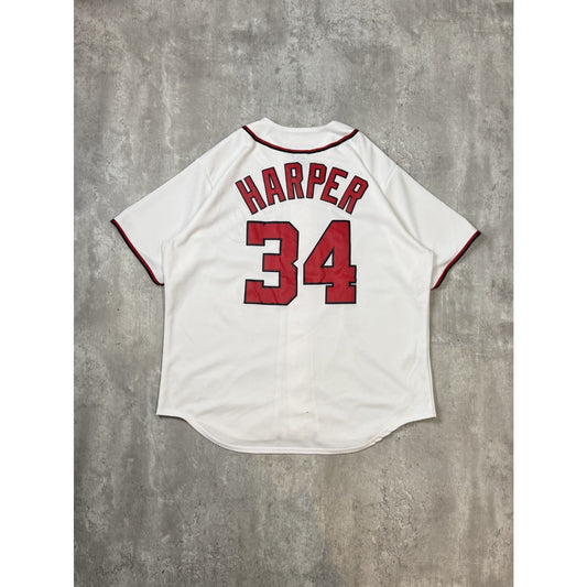 Bryce Harper #34 Washington Nationals MLB Stitched Baseball Jersey Size XL