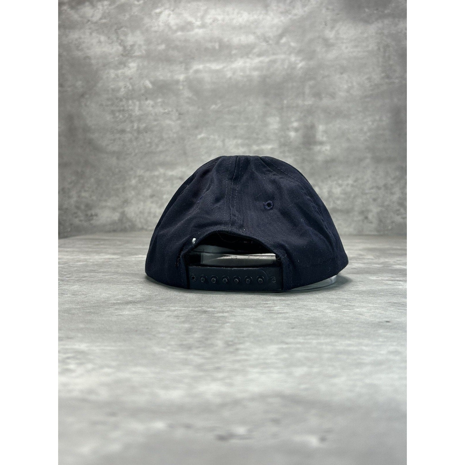 Vintage 90s FBI Embroidered Spellout Snapback Hat Large