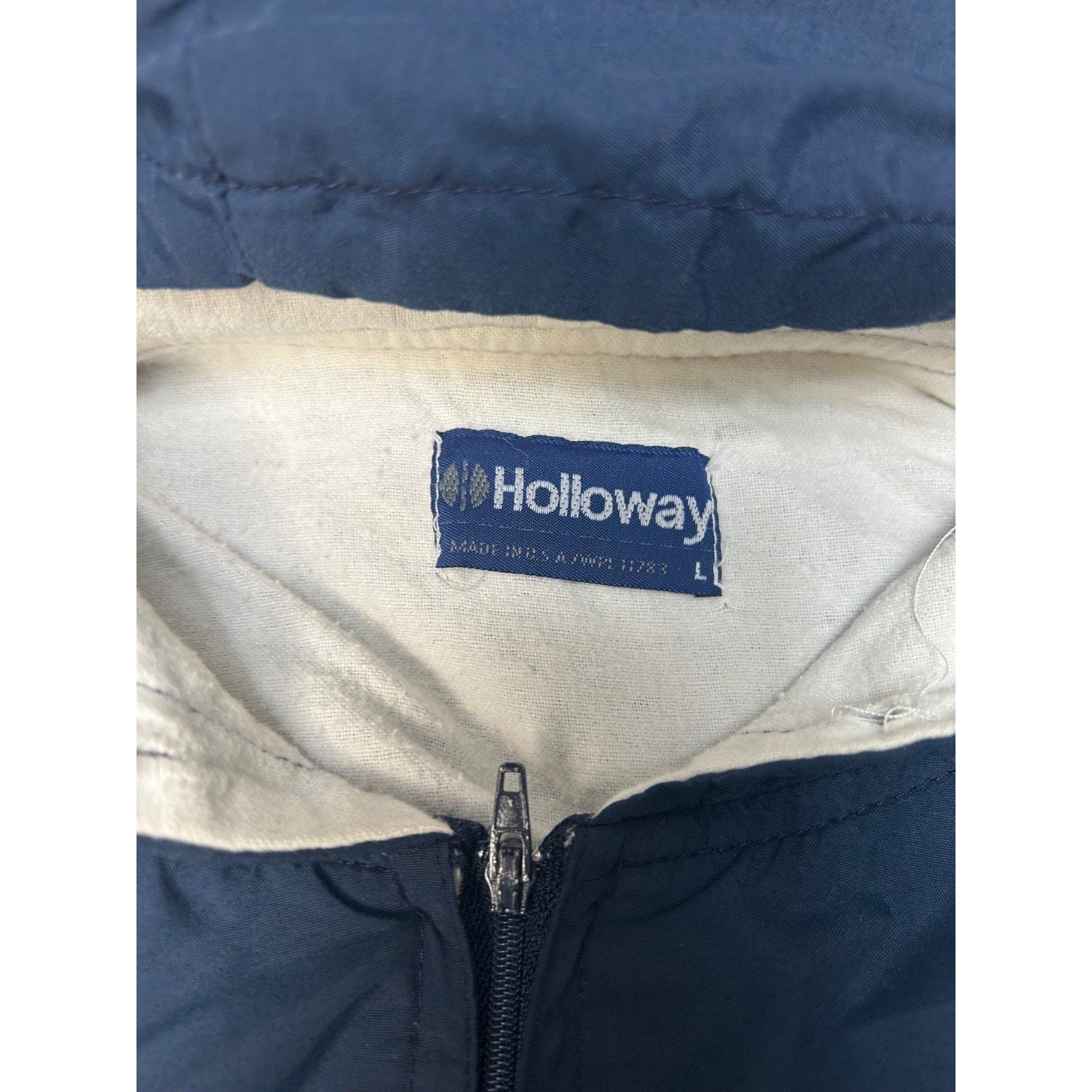 Vintage 90s Penn State Nittany Lions NCAA Hooded Windbreaker Jacket Size Large