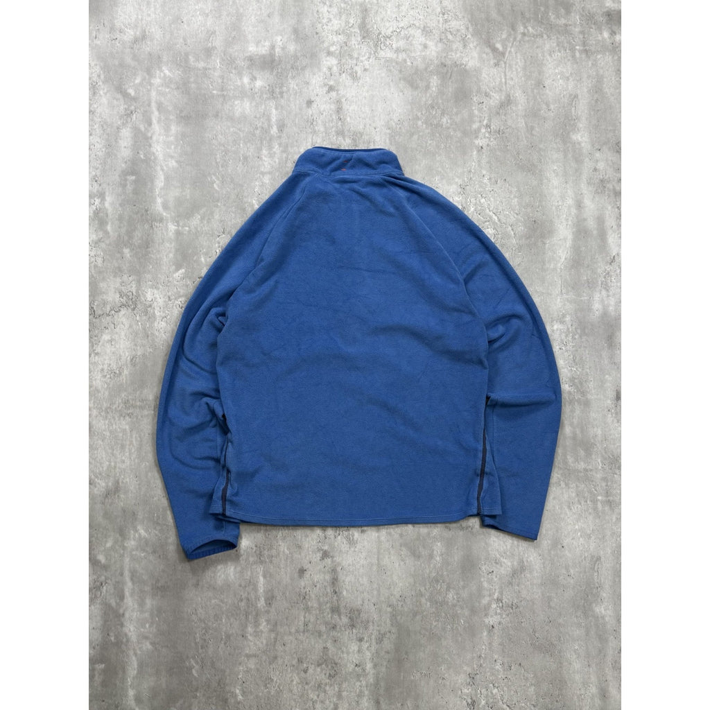 Vintage Nike ACG Tonal Embroidered Logo 1/2 Zip Fleece Sweatshirt Size YOUTH Med