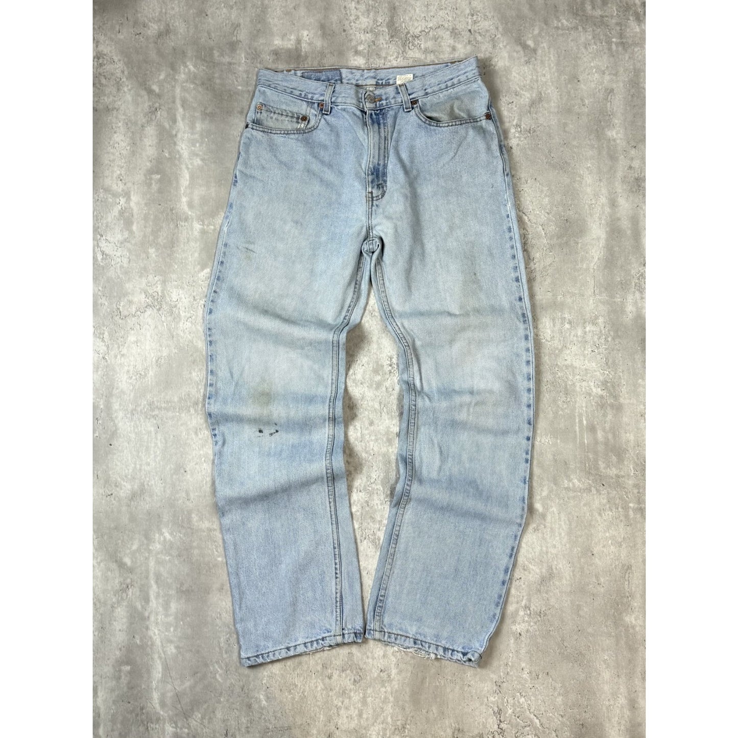 Vintage 90s Levis Red Tab Light Wash Denim Pants Size 33 Blue