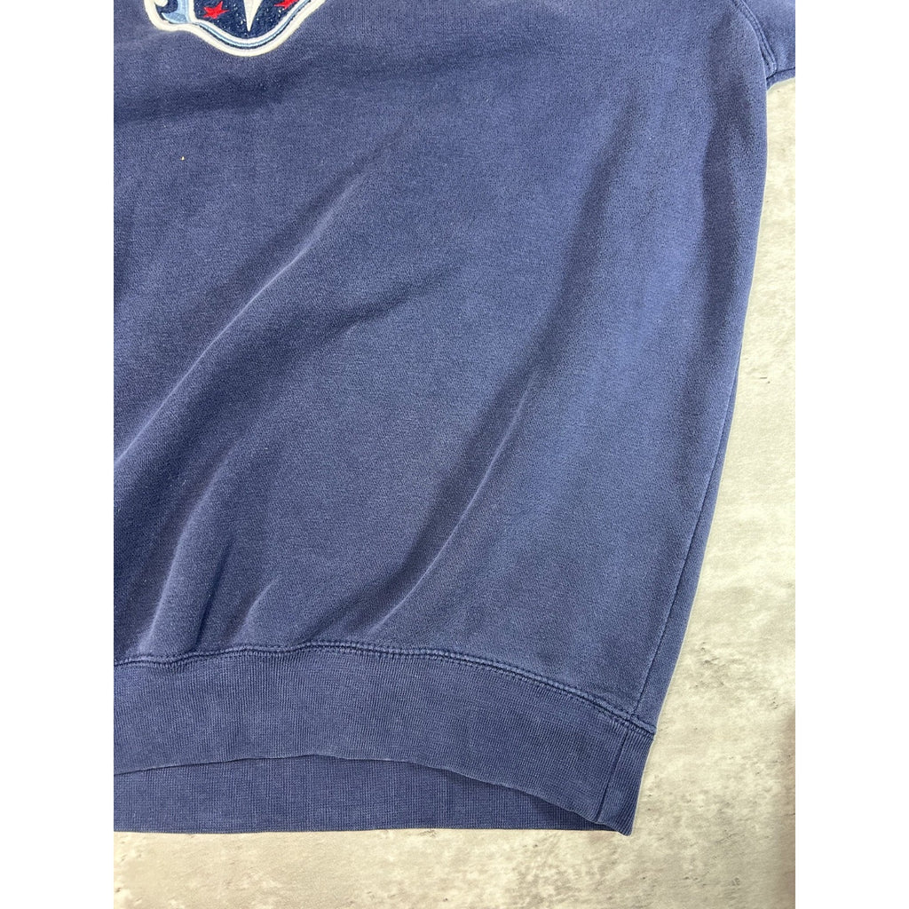 Vintage Tennessee Titans NFL Embroidered Logo Football Sweatshirt Size 2XL