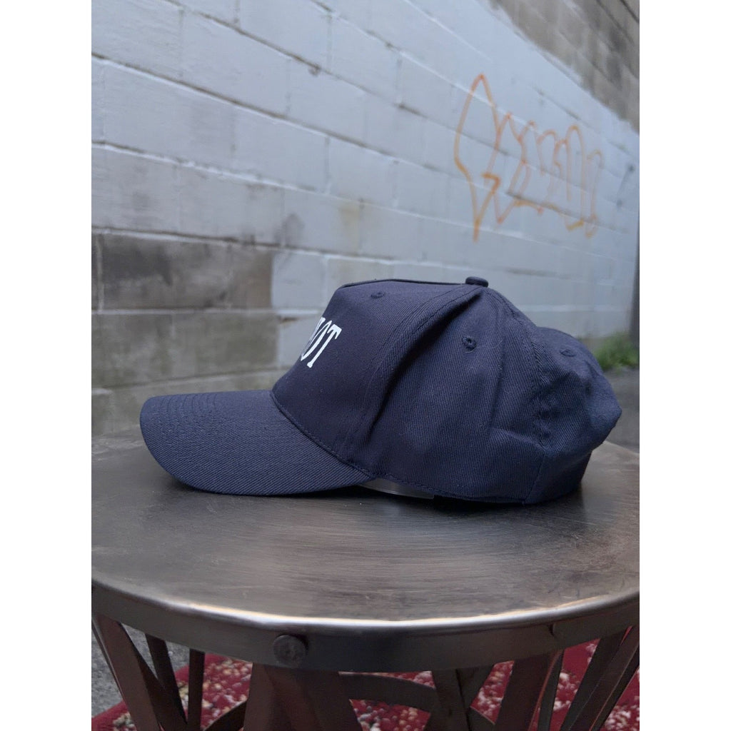 Vintage Co-Pilot Spellout Graphic Strapback Hat OSFA