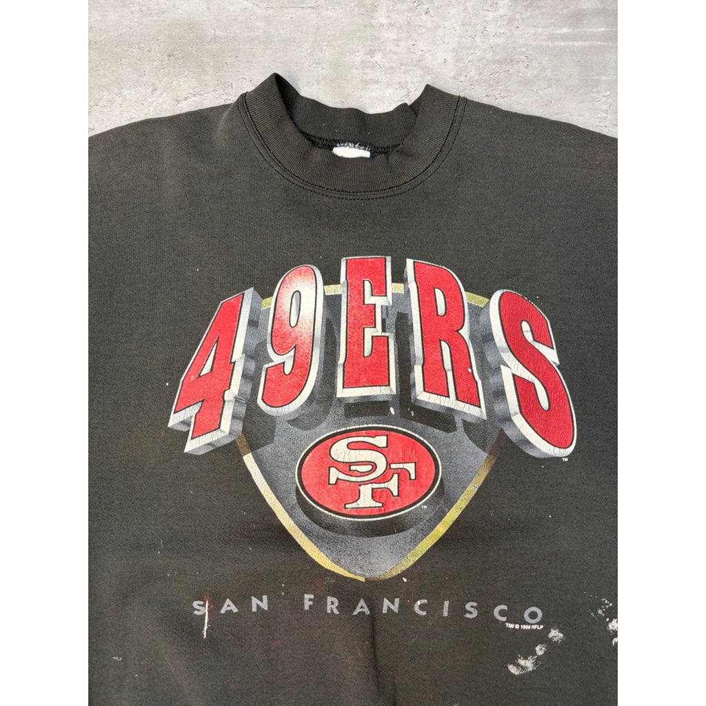 Vintage 1995 San Fransisco 49ers NFL Crest Logo Crewneck Sweatshirt Size XL