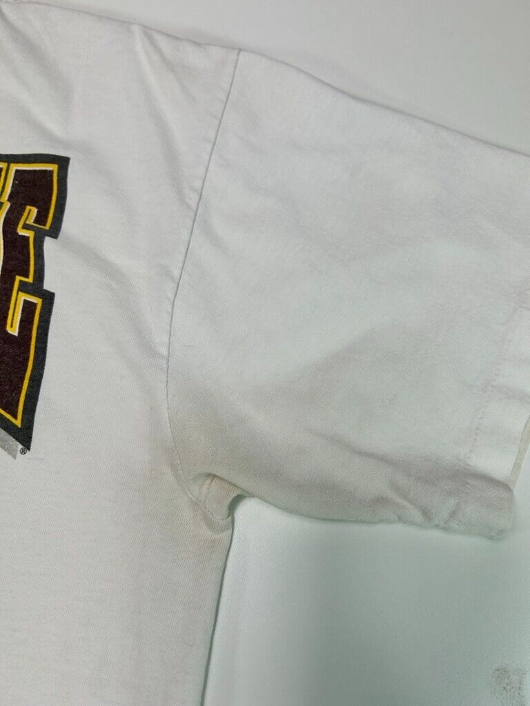 Vintage 2002 Arizona State Sun Devils NCAA Helmet Graphic T-Shirt Size Large