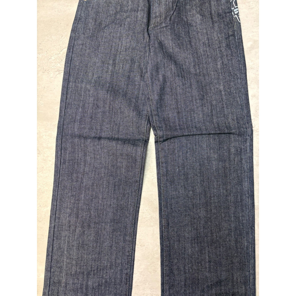 Vintage Y2K Womens Johnny Blaze Embroidered Signature Pocket Pants