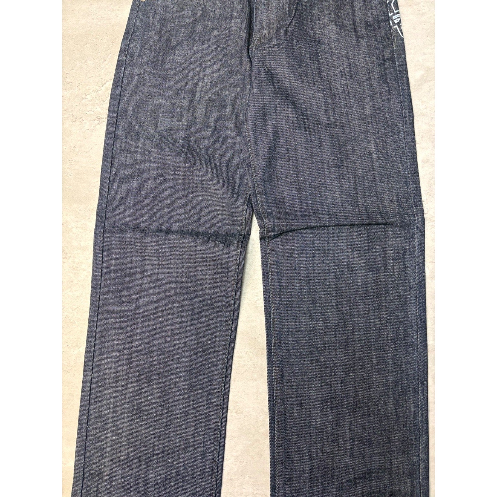 Vintage Y2K Womens Johnny Blaze Embroidered Signature Pocket Pants
