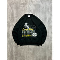1995 Green Bay Packers NFL Lightning Spellout Graphic Sweatshirt Size Large