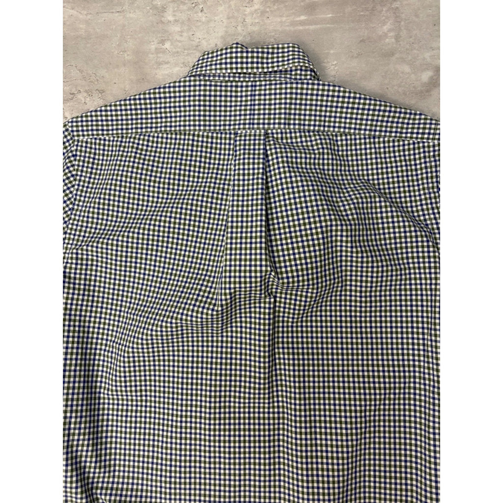 Vintage Polo Ralph Lauren Embroidered Pony Button Up Shirt Size Small