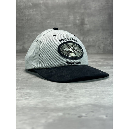 Vintage 90s Snap On Worlds Best Hand Tools Spellout Snapback Hat OSFA
