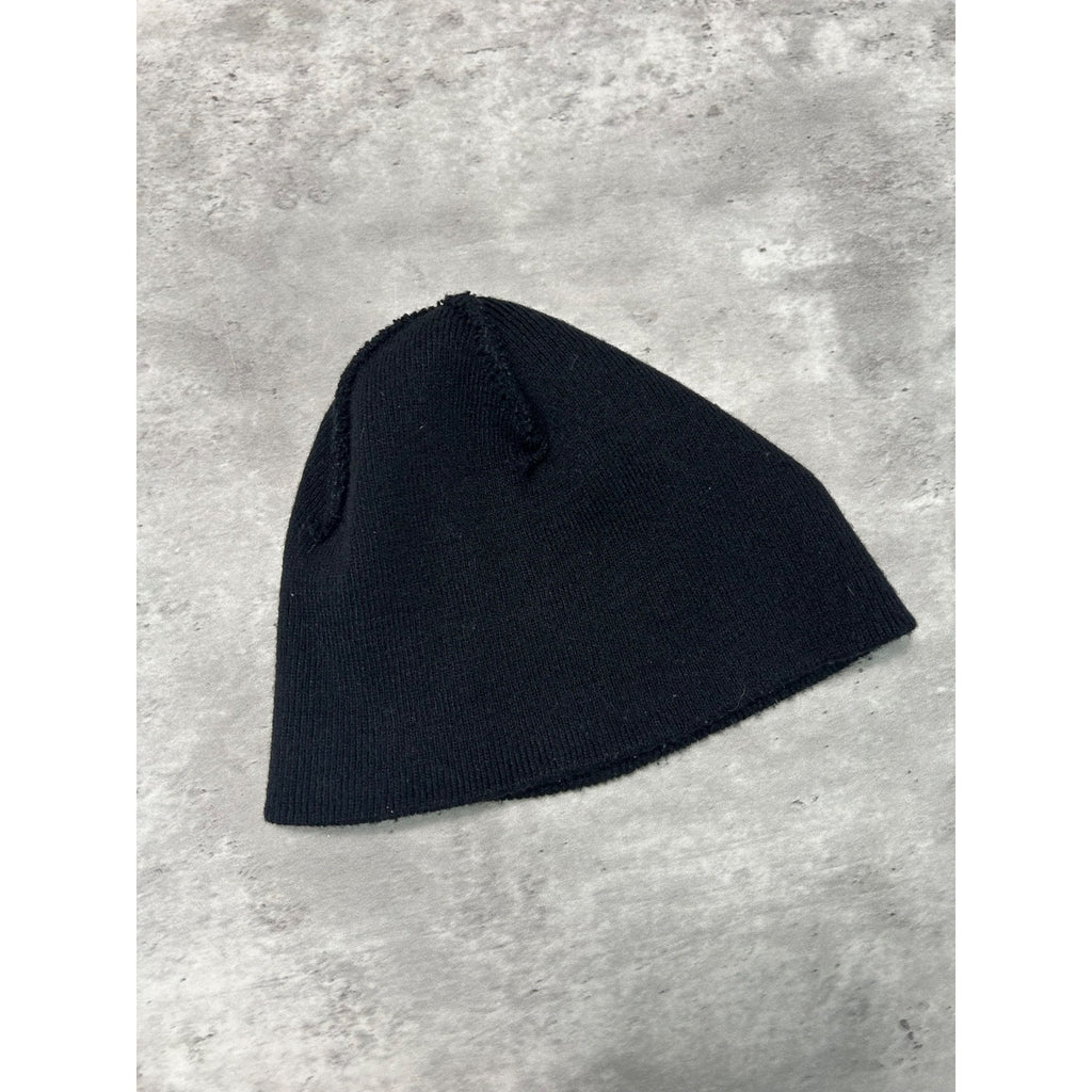 Vintage 90s Aerosmith Embroidered Logo Rock Music Beanie Hat OSFA